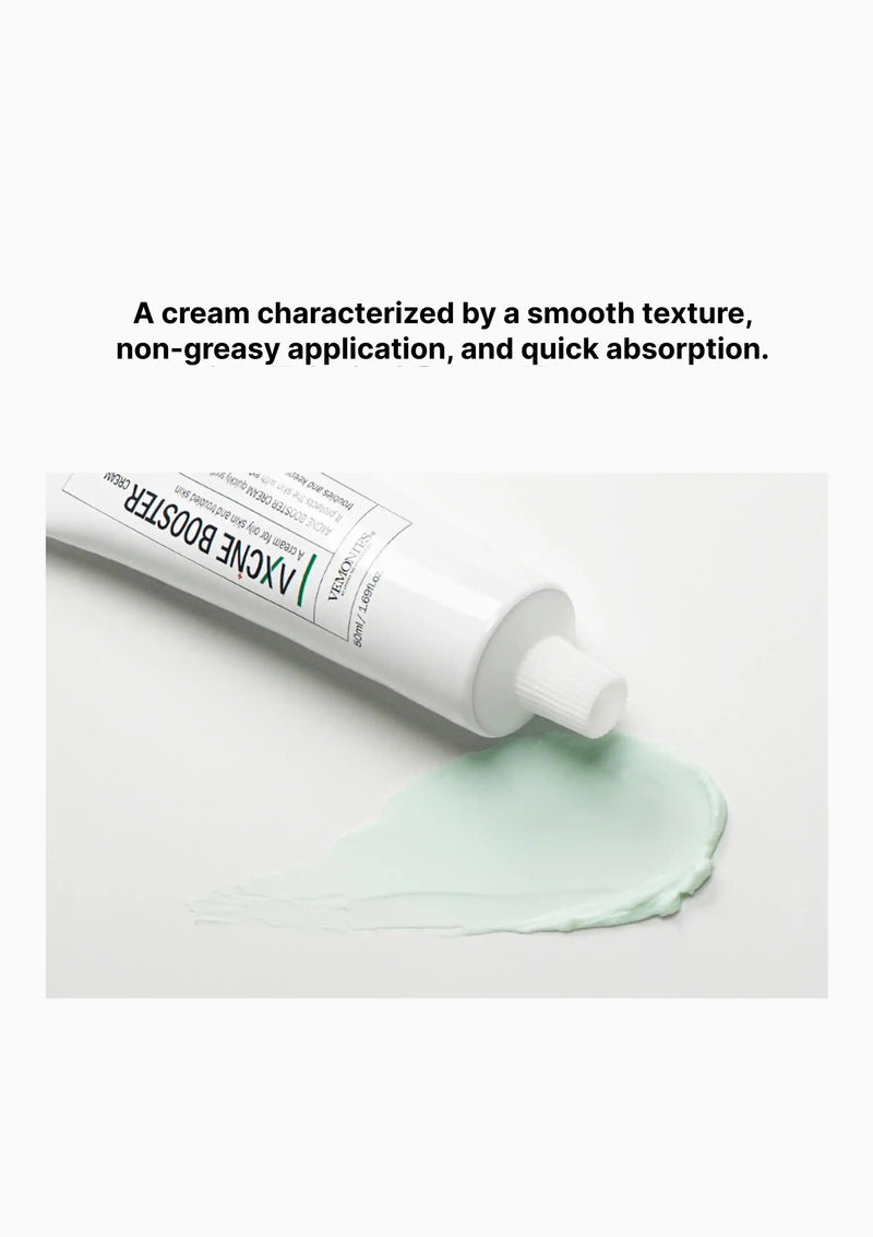 Tube of cream with a smooth texture on a white background