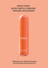 [GRAZE POINT] Nudie Santal Sunshine Perfume Deodorant 50ml