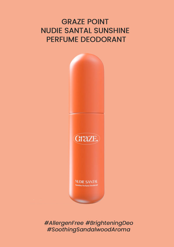 [GRAZE POINT] Nudie Santal Sunshine Perfume Deodorant 50ml