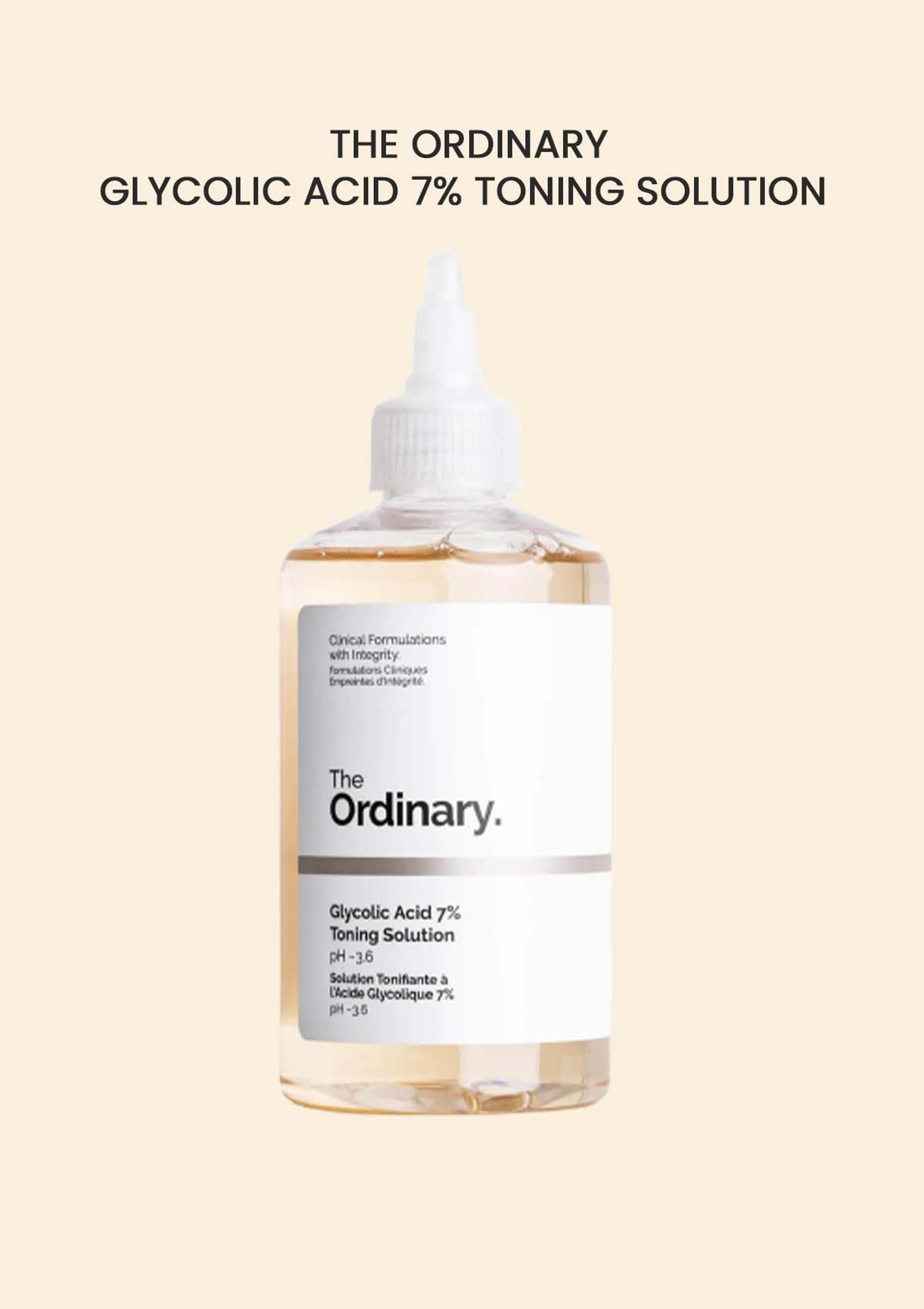 [THE ORDINARY] Glycolic Acid 7% Toning Solution 240ml – COCOMO