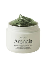 Jar of Arencia Holy Hyssop Serum 30 on a white background