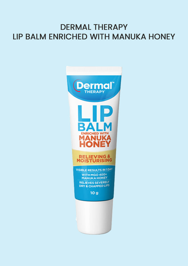 [DERMAL THERAPY] Lip Balm Enriched With Manuka Honey 10g