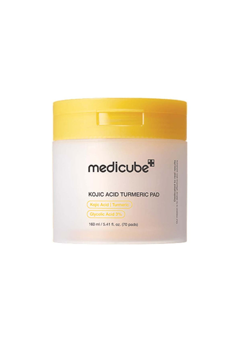 Medicube Kojic Acid Turmeric Pads – Brightening Toner – COCOMO