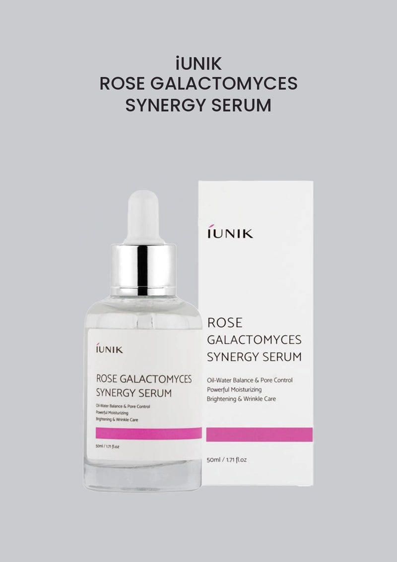 iUNIK Rose Galactomyces Synergy Serum 50ml product packshot
