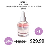 [LUVUM] Slow Aging Super Food Oil Serum 30ml