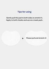 Instructions for using a product with text and arrows on a white background