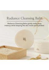 Radiance Cleansing Balm with packaging on a white background