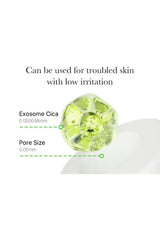 Exosome Cica product with text on a white background