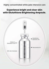 Glutathione brightening ampoule with Aida branding on a white background