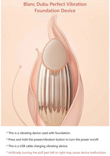 Blanc Dubu Perfect Vibration Foundation Device on a beige background
