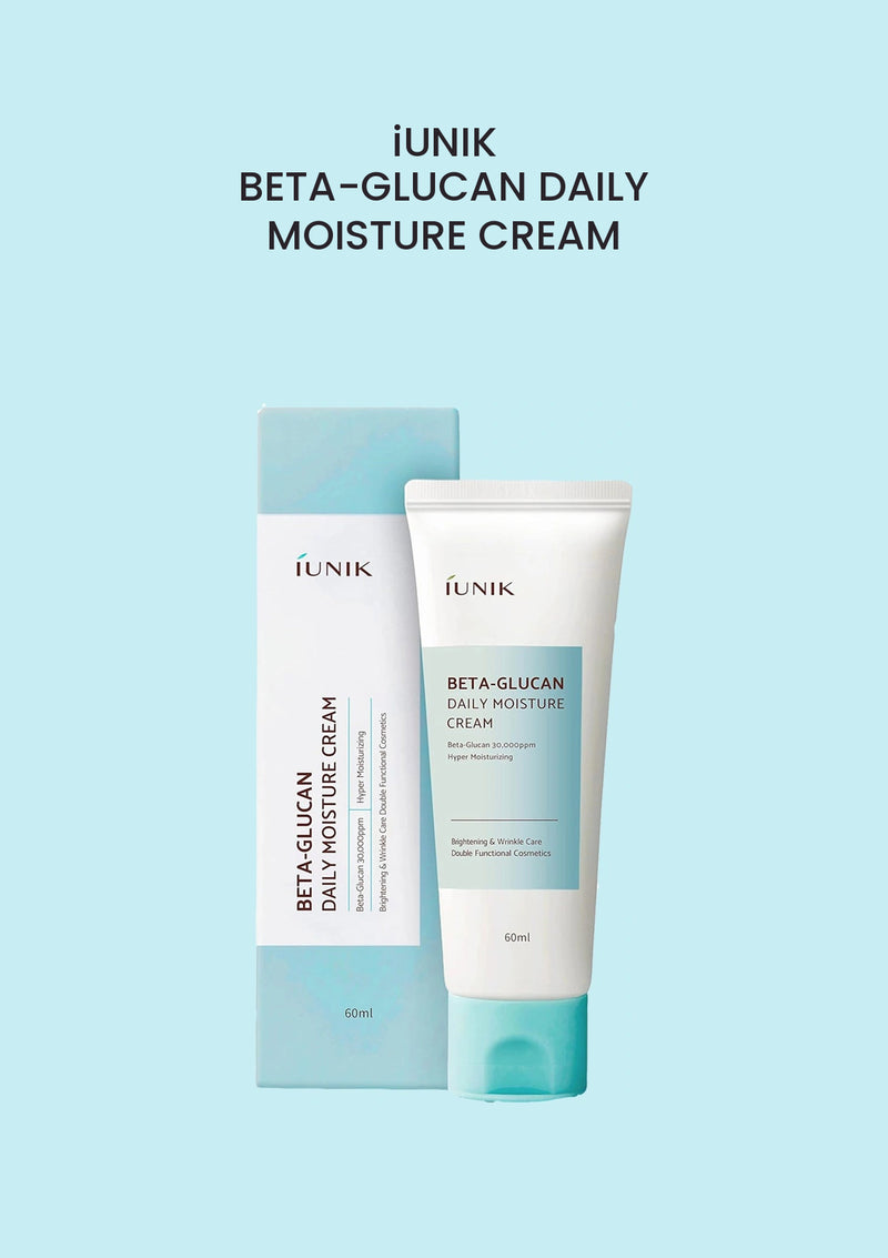 iUNIK Beta Glucan Daily Moisture Cream 60ml product packshot
