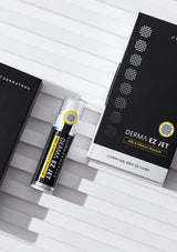DERMA EZ JET product with packaging on a white background