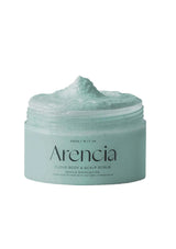 Jar of Arencia cloud body and scalp scrub on a white background