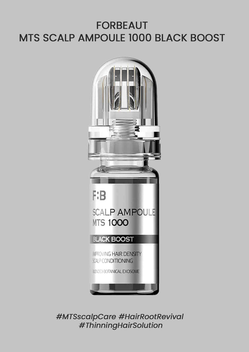 [FORBEAUT] MTS Scalp Ampoule 1000 Black Boost (10ml)