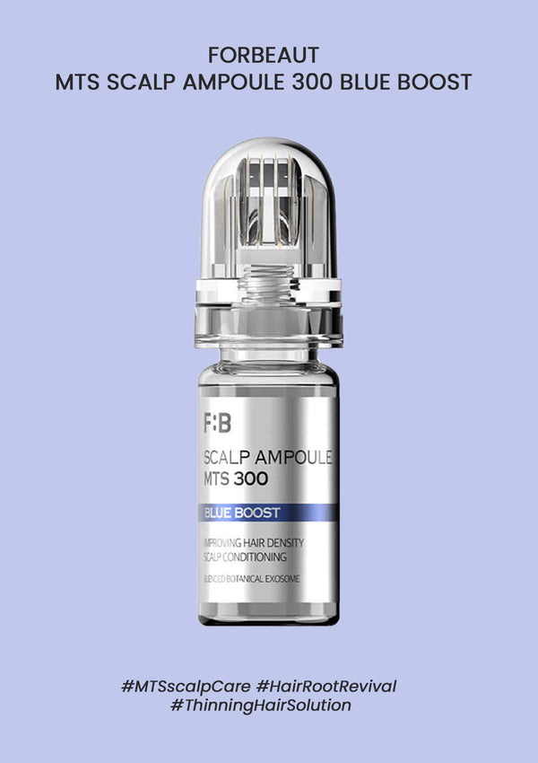 [FORBEAUT] MTS Scalp Ampoule 300 Blue Boost (10ml)
