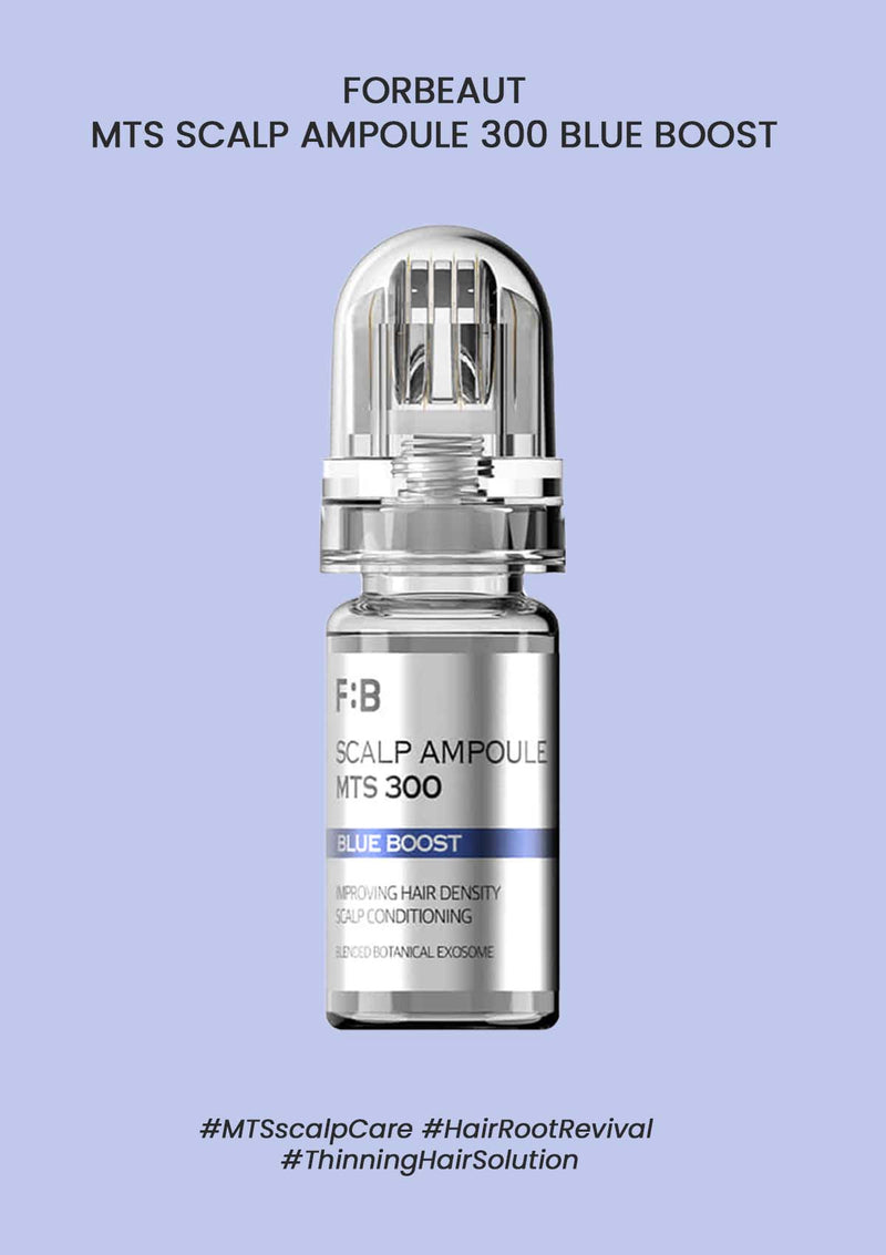 [FORBEAUT] MTS Scalp Ampoule 300 Blue Boost (10ml)