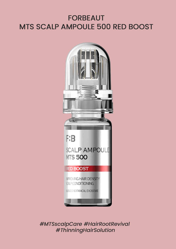 [FORBEAUT] MTS Scalp Ampoule 500 Red Boost (10ml)