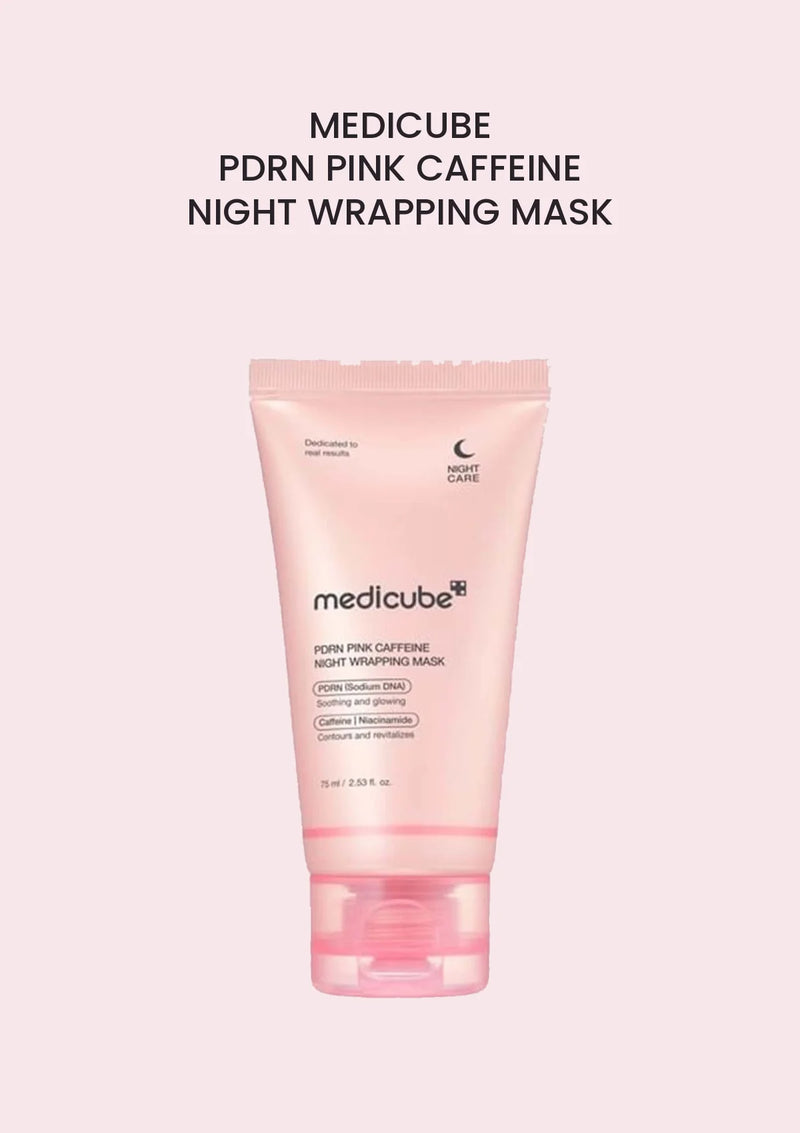 Medicube PDRN Pink Caffeine Night Wrapping Mask 75ml — Pink PDRN range main image