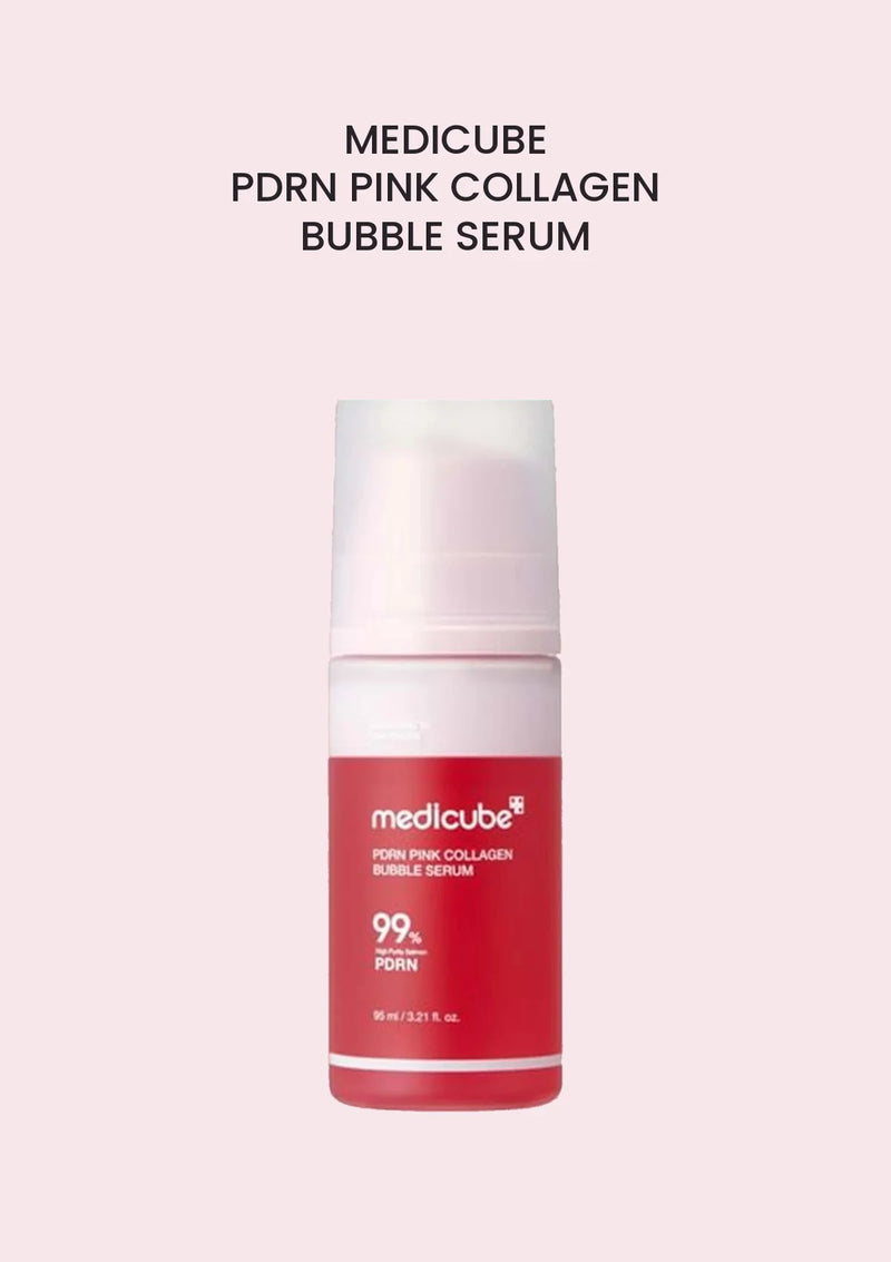 Medicube PDRN Pink Collagen Bubble Serum 95ml — Pink PDRN range main image
