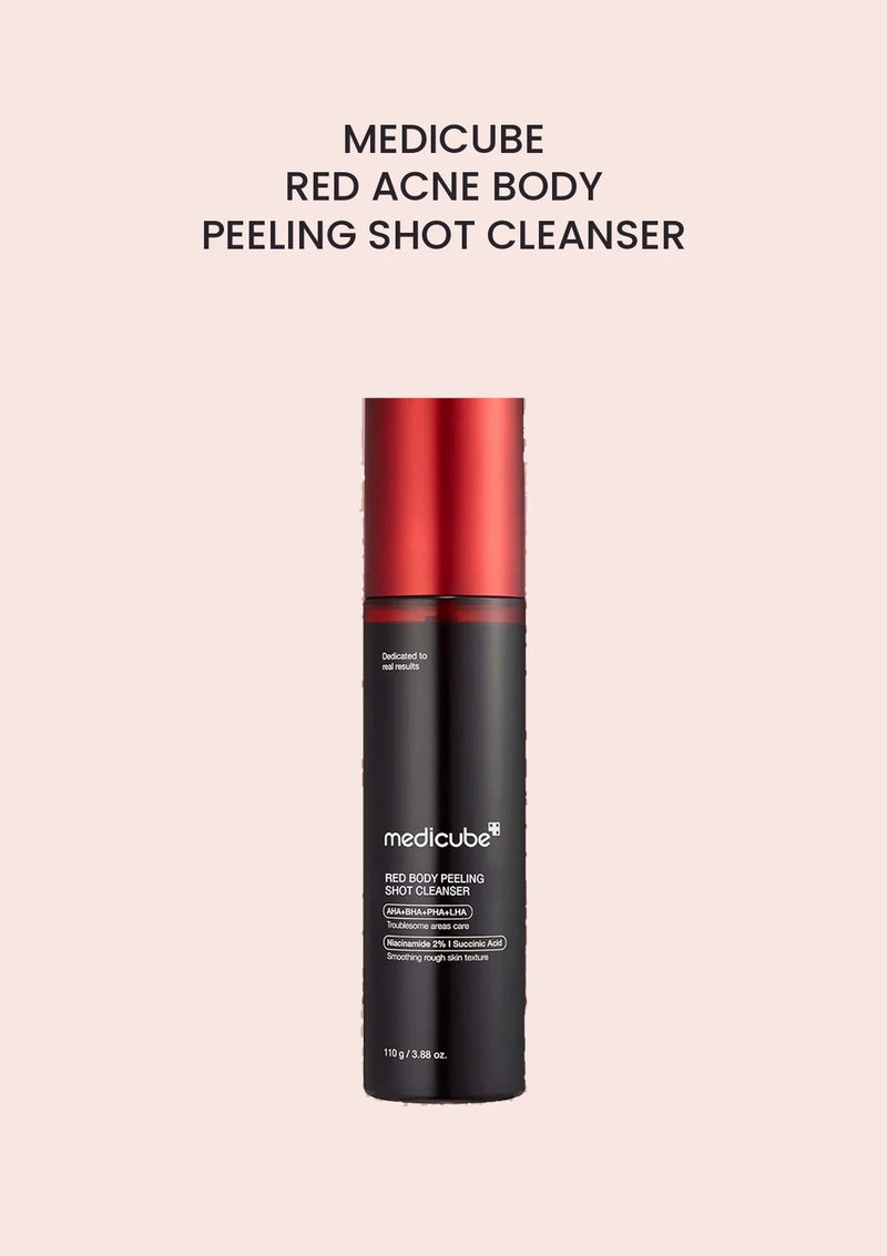 Medicube Red Acne Body Peeling Shot Cleanser 110g — main product image
