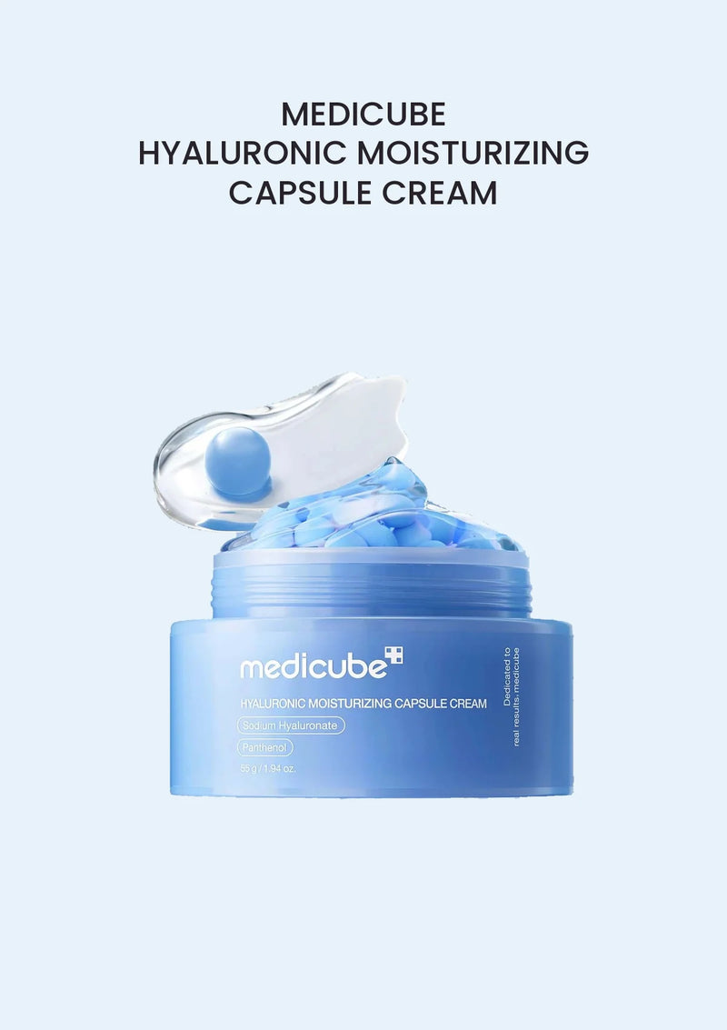 Medicube Hyaluronic Moisturizing Capsule Cream 55g — Hyaluronic range main image