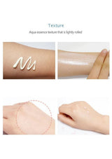 Textured cream application on skin with close-up shots