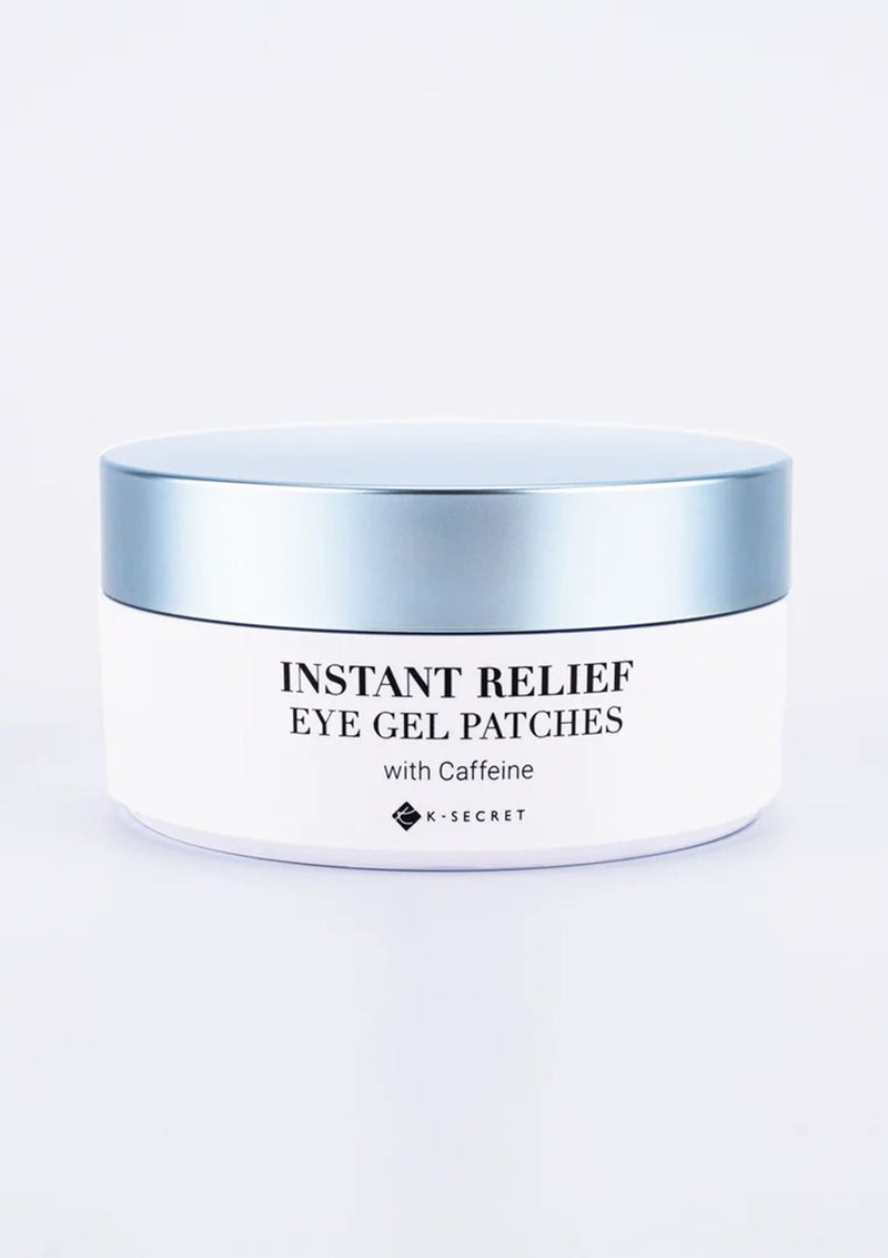 [K-SECRET] Instant Relief Eye Gel Patches with Caffeine (1 Box = 60 Patches x 102g)