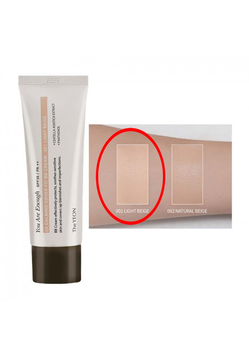 [THE YEON] 2X Calming Cover Fit BB Cream SPF36 PA++ 50ml