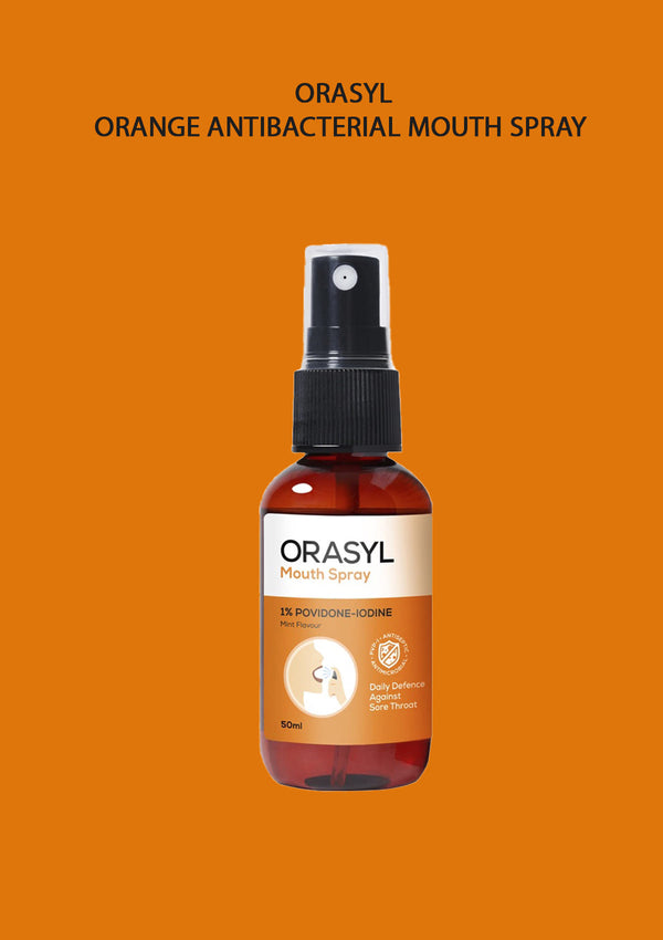(ORASYL) Orange Antibacterial Mouth Spray 50ml