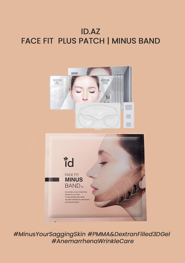 [ID.AZ] Face Fit Plus Minus Kit (4 pairs)