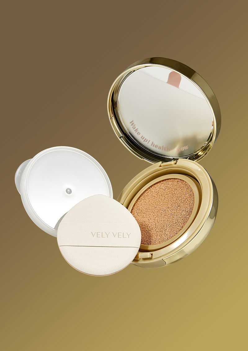 [VELY VELY] Aura Honey Glow Cushion SPF 50+ PA+++ 15g