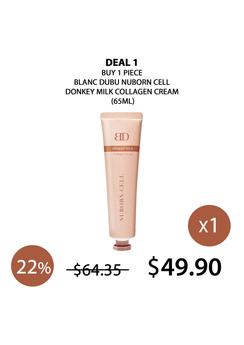 [BLANC DUBU] Nuborn Cell Donkey Milk Collagen Cream 65ml