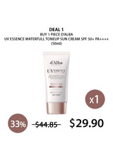 [D'ALBA]Waterfull Toneup Sunscreen SPF 50+ PA++++ 50ml