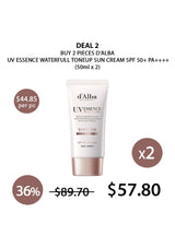 [D'ALBA]Waterfull Toneup Sunscreen SPF 50+ PA++++ 50ml