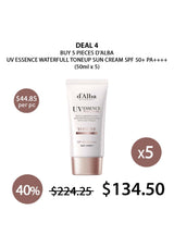 [D'ALBA]Waterfull Toneup Sunscreen SPF 50+ PA++++ 50ml