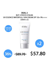 [D'ALBA] UV Waterfull Essence Sun Cream SPF 50+ PA++++ 50ml