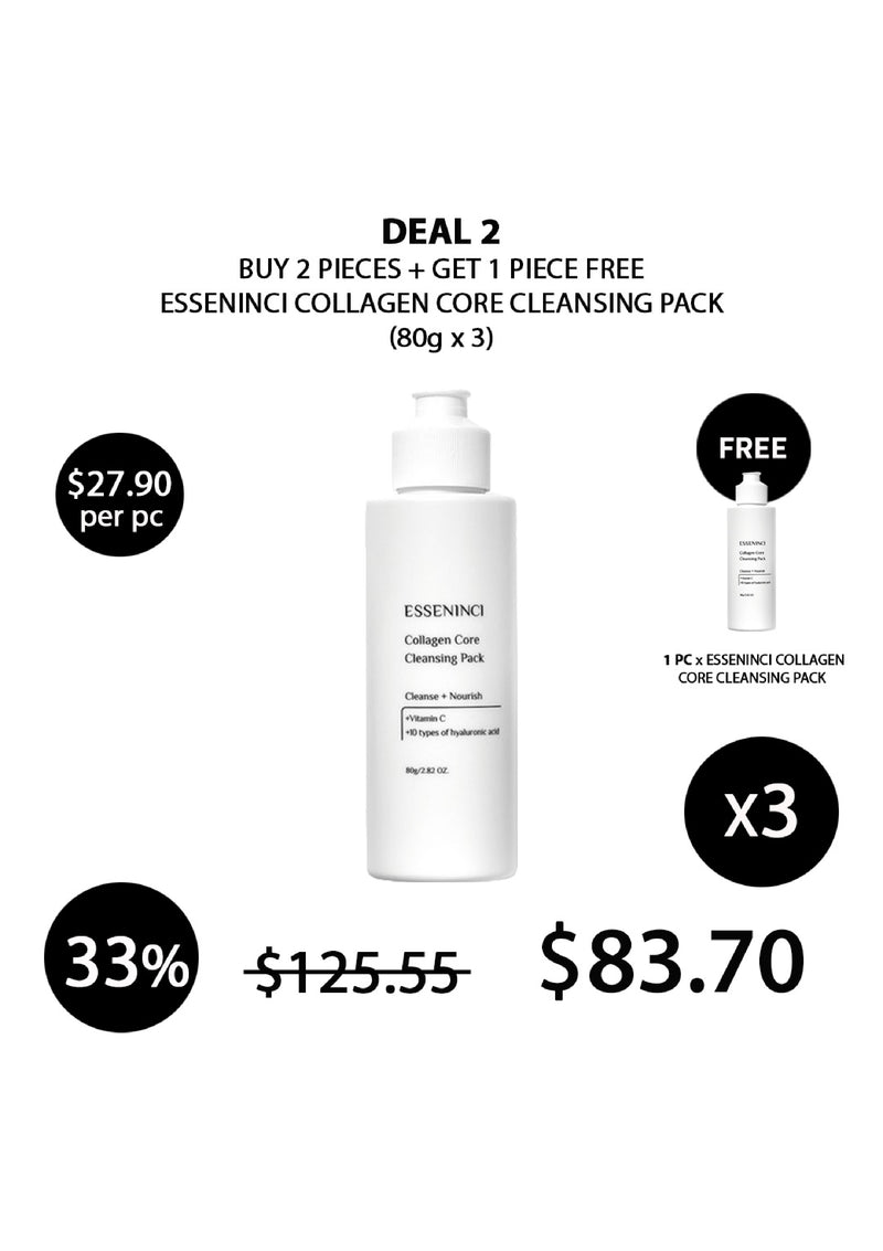 [ESSENINCI] Collagen Core Cleansing Pack 80g