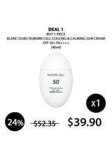 [BLANC DUBU] Nuborn Cell Cooling & Calming Sun Cream SPF50+ PA++++ 40ml