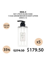 [BLANC DUBU] 112526 Groom Maison de Body Lotion 500ml