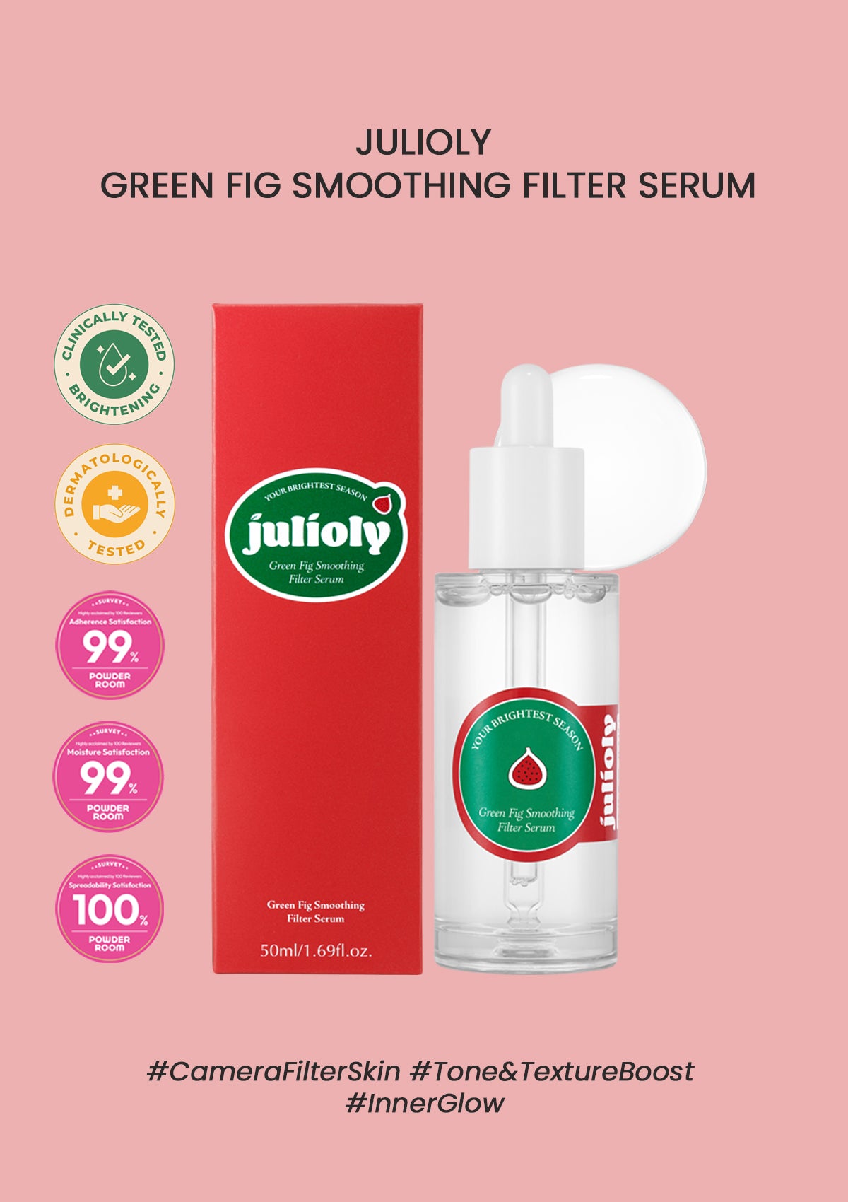 [JULIOLY] Green Fig Smoothing Filter Serum 50ml – COCOMO