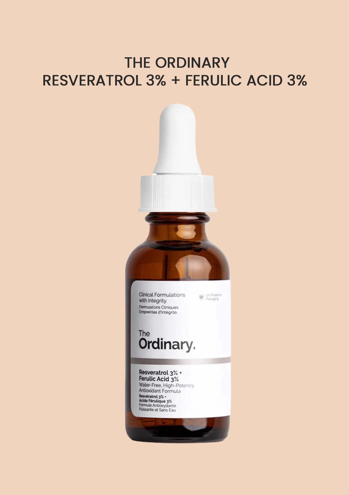 [THE ORDINARY] Resveratrol 3 + Ferulic Acid 3 30ml