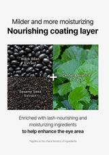 SO NATURAL Magic Sealer black bean sesame seed and centella ingredient callouts