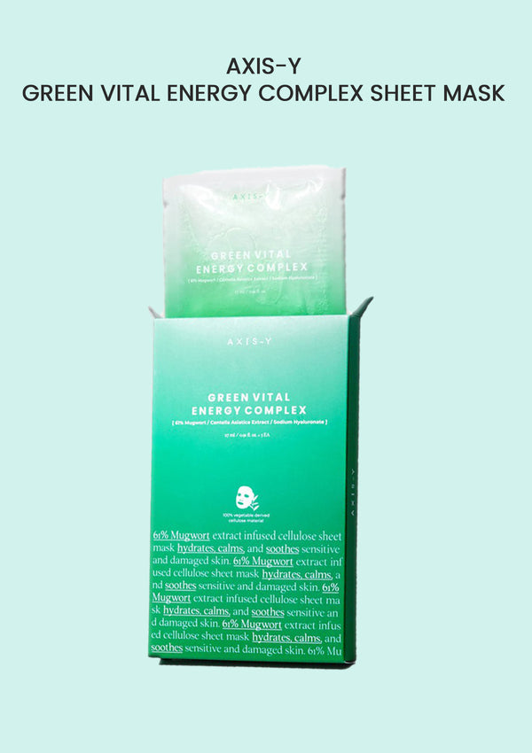 [AXIS-Y] Green Vital Energy Complex (1Box = 27ml X 5 Masks)