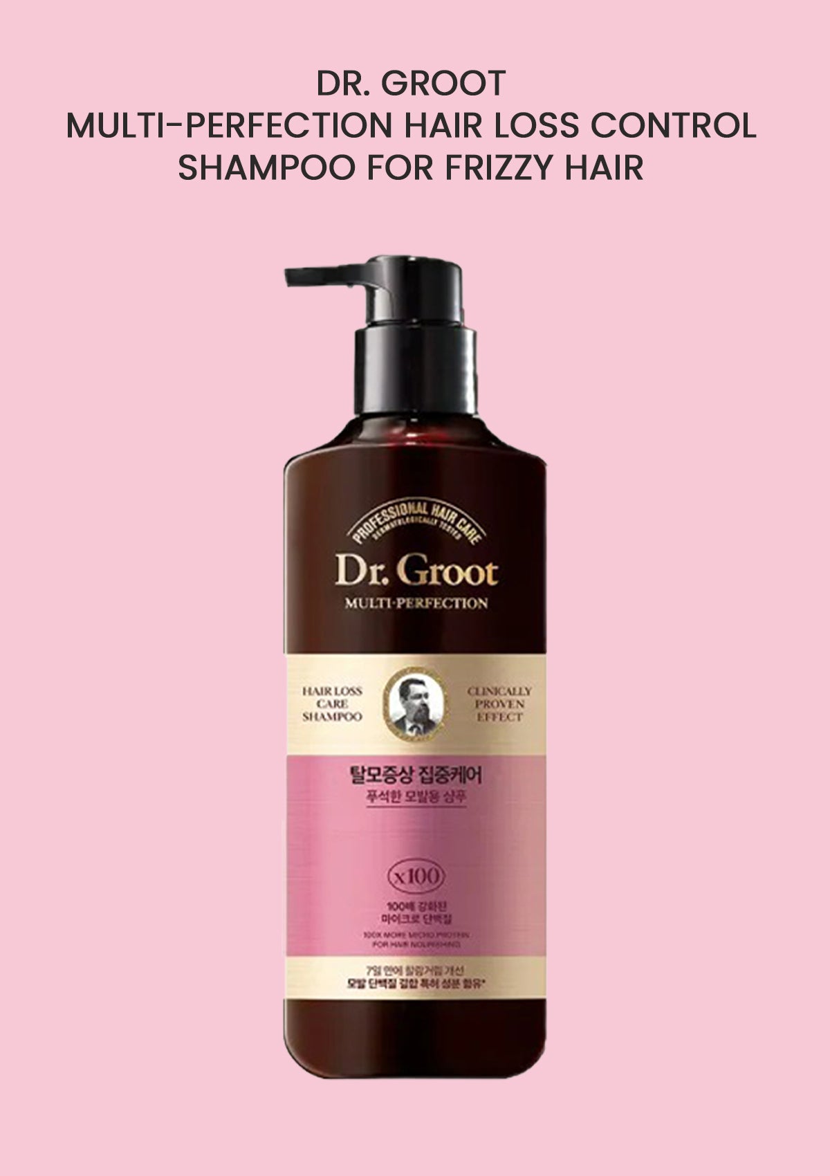 [DR. GROOT]  Multi-Perfection Hair Loss Control Shampoo for Frizzy Hair 400ml