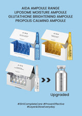 [AIDA] Liposome Moisture | Glutathione Brightening | Propolis Calming Ampoule