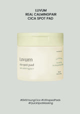 [LUVUM] Real Calmingpair Cica Spot Pad 110ml (60 Pads)