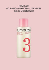 [NUMBUZIN]  No.3 Bifida Bakuchiol Zero Pore Milky Moisturizer 150ml