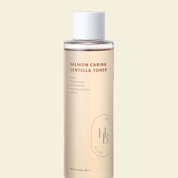 Heveblue Salmon Caring Centella Toner – Calming Hydration Prep