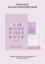 [BE'BALANCE] Azulene Microfiber Mask (1 Box = 30g x 10 Masks)