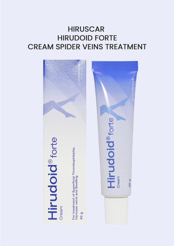 [HIRUSCAR] Hirudoid Forte Cream 40g | Spider Veins Treatment